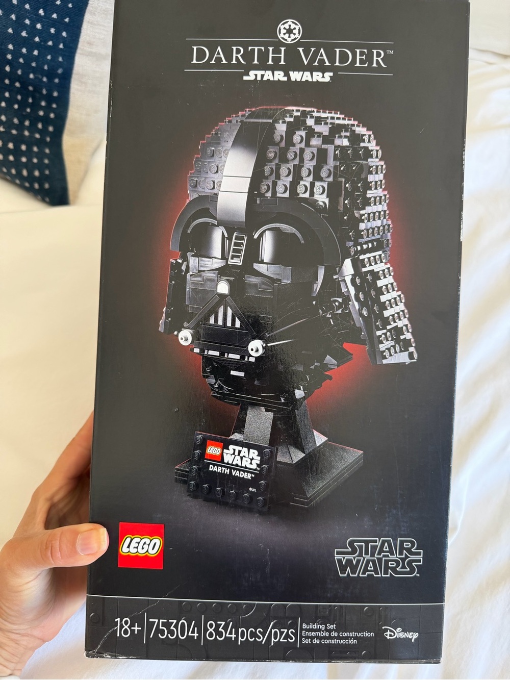 Lego Black Darth Vader Helmet Collectible 75304